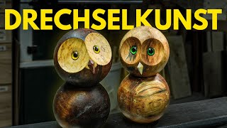 Nicht Heulen bau Eulen  zum selber drechseln [upl. by Thorne597]