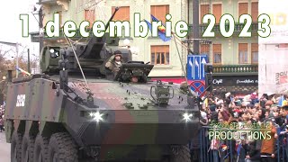 Parada militară de 1 decembrie  Timișoara 2023 [upl. by Ssilem]