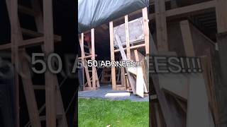 DANKJEWEL VOOR DE 50 ABONEES diy thanks bouwen cool wow woodworking youtube [upl. by Koosis]