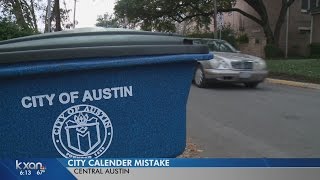 Mistake forces Austin Resource Recovery to spend extra money on new pamphlets [upl. by Saideman]