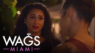 WAGS Miami  Darnell Nicole Cries in the Club Over Fiance Reshad Jones  E [upl. by Wilone206]