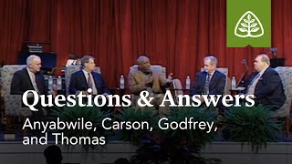 Anyabwile Carson Godfrey and Thomas Questions and Answers 3 [upl. by Hoseia409]