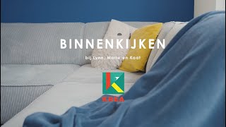 Binnenkijken bij Lynn Marie amp Kaat [upl. by Nacim918]