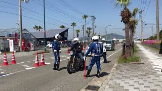 検問中の警察官も思わず関心したCBX1000 旧車 旧車イベント cbx1000 honda チタンマフラー集合管 [upl. by Slrahc]