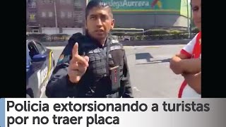 Arne aus den Ruthen  Policía extorsionando turistas por no traer placa COMPLETO [upl. by Steady]