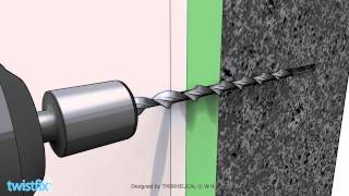 Insulated plasterboard fixings for fitting plasterboard insulation [upl. by Hokanson]