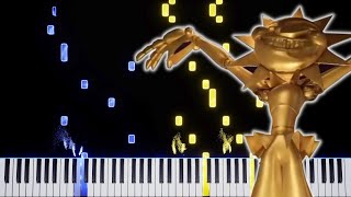 Daycare Theme SundropMoondrop  Five Nights at Freddys Security Breach  Piano Cover [upl. by Akirdnwahs108]