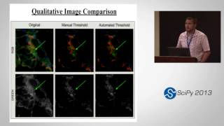 Automating Quantitative Confocal Microscopy Analysis SciPy 2013 Presentation [upl. by Hpeseoj]