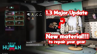 How To Get NEW Leftover Materials  Once Human Guide [upl. by Narual675]