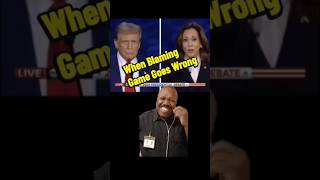 When Blaming Game Goes Wrong 2024presidentialdebatefunny 2024presidentialelection [upl. by Gordon]