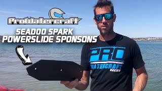 Sea Doo Spark Powerslide Sponsons [upl. by Raffin]