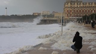 Huge Waves in Biarritz [upl. by Bette693]