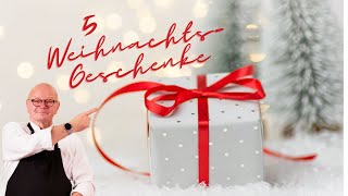 5 Geschenke die wirklich Spaß machen 5 Tipps für Hobbyköcheinnen [upl. by Reivaxe]