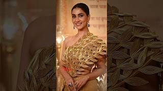 Rukmini Maitra has a resemblance of Vaani Kapoor seen at Ambanis Wedding  ProMedia [upl. by Gona]