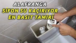 ALAFRANGA SİFON SU KAÇIRIYOR REZERVUAR TAMİRİ [upl. by Dammahom]