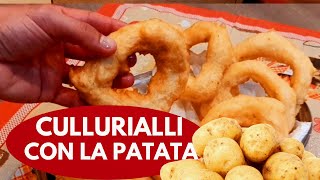 Cuddruriaddri o Cullurialli Ricetta ORIGINALE CALABRESE CON LE PATATE [upl. by Reiss]