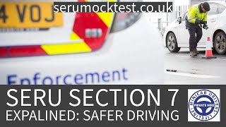 TfL SERU Handbook Section 7 Explained in Detail  SERU Training amp Mock Test  London PCO  Minicab [upl. by Rehtul]