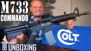 Cybergun VFC Colt Commando M733 Gas Blowback Airsoft Deutsch Unboxing [upl. by Puff]