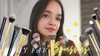 My Favourite Makeup Brushes  Best Affordable Makeup Brushes  MarsCuffsnlashes Brushes [upl. by Gnilrets320]