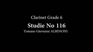 Studie for Clarinet No 116 [upl. by Einnim]