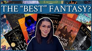 THE quotBESTquot FANTASY BOOKS 🤔 OVERHYPED UNDERHYPED AND APPROPRIATELY HYPED 💫 [upl. by Eniamrej]