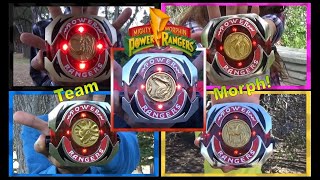 A Morphin Music Comparison Go Go Power Rangers 94 vs 12 [upl. by Siramed298]