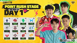 HI FFWS Global Finals 2024  Point Rush Stage Day 1 [upl. by Ruff]