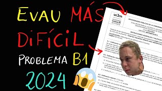 EVAU MATEMATICAS 2024 B1  Madrid  ¿La más difícil 🧐🤔 Matrices [upl. by Westmoreland]