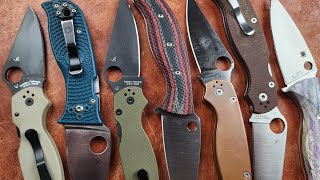 SPYDERCO KNIFE COLLECTION [upl. by Isabelle333]