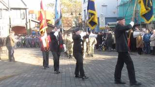 Pontefract Remembrance Day Parade [upl. by Irej]