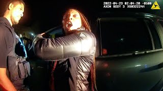 Woman Interrupts Traffic Stop Then Gets Herself Arrested [upl. by Origra]