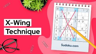 Хwing Sudoku technique  Short Guide [upl. by Marguerita]