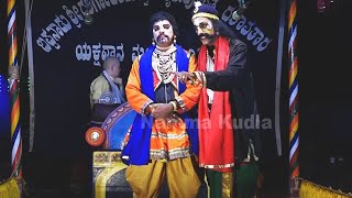 ದಿನೇಶ್ ಕೋಡಪದವು  ದಿನೇಶ್ ಕಡಬ ಯಕ್ಷಗಾನ ಹಾಸ್ಯ  Dinesh Kodapadavu  Dinesh Kadaba yakshagana comedy [upl. by Jenkins]