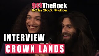 Crown Lands on Touring With Coheed and Cambria amp Protest the Hero Their Musical Influences  More [upl. by Pond632]