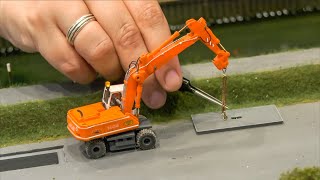 MIND BLOWING MICRO RC TRUCKS TRACTORS EXCAVATORS AND MORE 187 H0 SCALE [upl. by Laehctim]