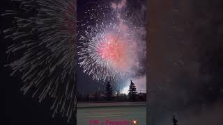 Fireworks 🎇 calgaryfestivals yyc viral shorts viralshorts canada india gujarati hindi [upl. by Broeker]