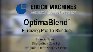 Mixing Seasonings in Fluidizing Paddle Blender from APS  Efficiently and Gently [upl. by Etteuqal]