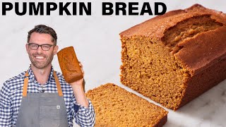 The BEST Pumpkin Bread Recipe [upl. by Oidacra]