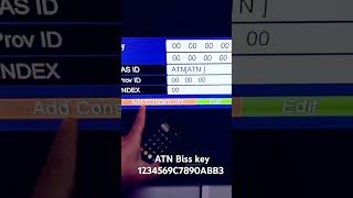 ATN biss key setup on StarSat Receivers [upl. by Laehctim]