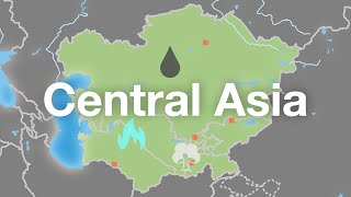 Central Asia  The Stan countries [upl. by Annonyw]