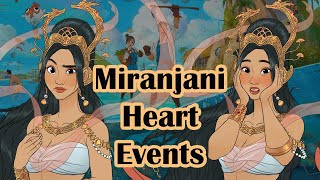 All Miranjani Heart Events and Marriage in Coral Islands English [upl. by Ynabla]