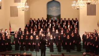 Ascription of Praise David Schwoebel b 1957  JCJC Concert Choir 2016 [upl. by Saylor849]