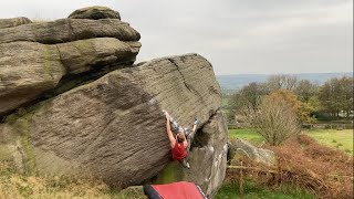 Patta’s Arête f7A Almscliffe [upl. by Niai924]