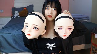 Meko kigurumi mask nanzhu head shell unboxing [upl. by Anippesuig]