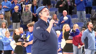 Richard Goodall National Anthem at ISU Mens Basketball home opener [upl. by Madelina]