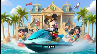 Mickey’s Wave Rider on Jet Ski 2  Thrilling Ocean Adventure Nursery Kids SOng with Lyrics [upl. by Marl]