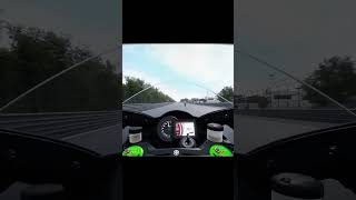 Kawasaki Ninja H2  Top Speed topspeed kawasakininjah2 kawasaki [upl. by Pazice]