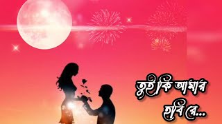 তুই কি আামার হবি রে Rater sob tara ache din er govire bangla romantic song [upl. by Renraw]