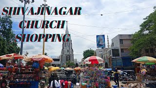 shivajinagar church market shivajinagar bangalore shopping bangalorevlogger travel church [upl. by Kissel]