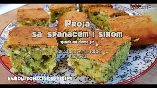 KUKURUZA  Domaća PROJA sa spanaćem i sirom 🧀 RECEPT [upl. by Etheline]